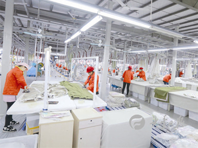 海聆夢成國內(nèi)智能化經(jīng)營家紡企業(yè)